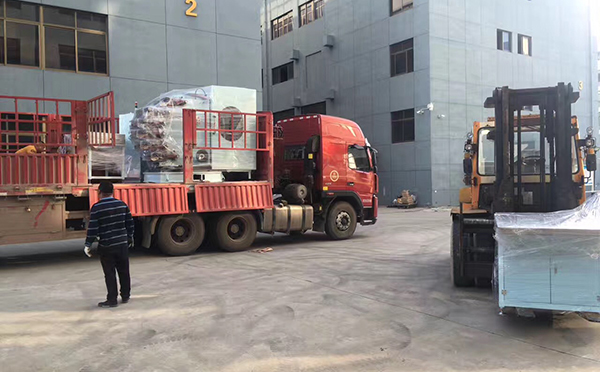 Production and delivery of paper bag mechanical equipment