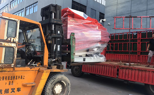 Plastic cup packaging machine delivery site