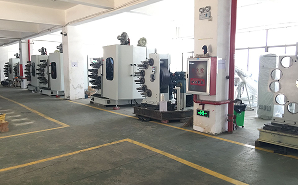 Production workshop of paper cup packaging machine
